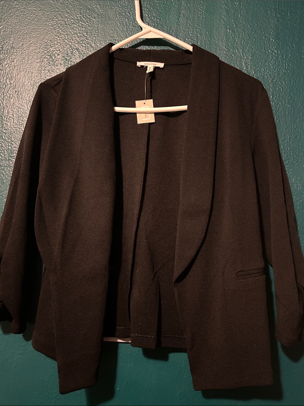 Maurices Black Open-Front Women's Blazer